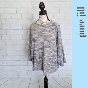 SALE. J. Jill lightwt cotton sweater